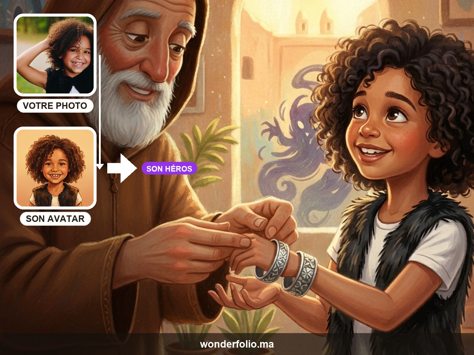 Couverture du livre Baba inouva & Joudia, aperçu photo, avatar et livre illustré